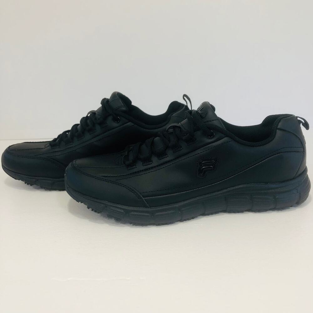 Fila Women's Memory Radiance SR Black Size 11 Walking Shoes -5SX60049-001